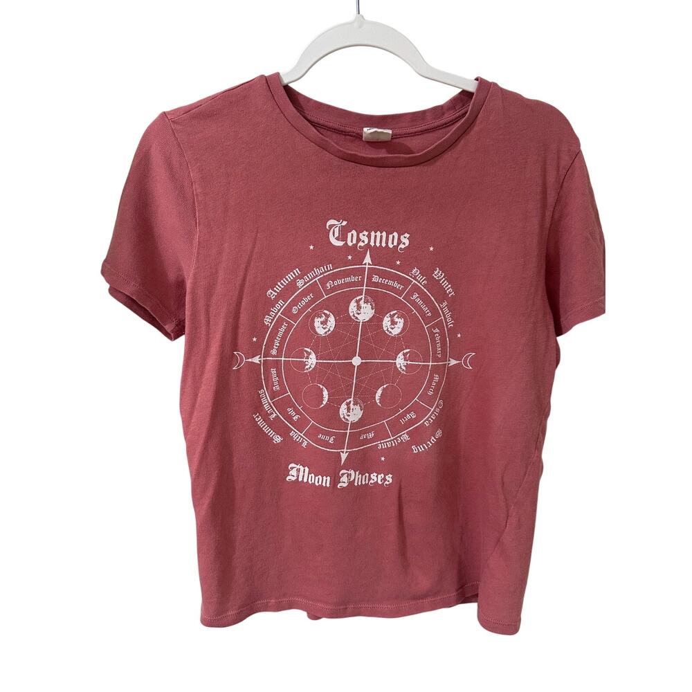 Cosmos Moon Phases 100% Cotton Size Medium Urban Outfitters Witchy Celestial